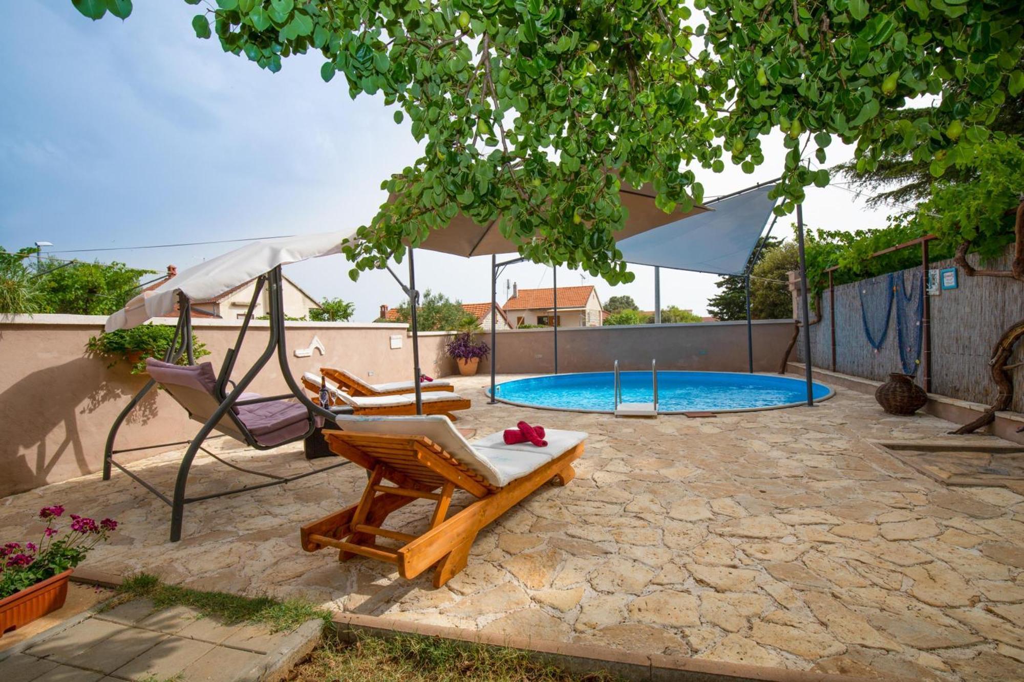 Pool Apartment Bakija 2 - Happy Rentals Pakoštane Esterno foto